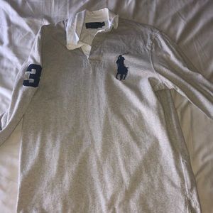 Long sleeve polo